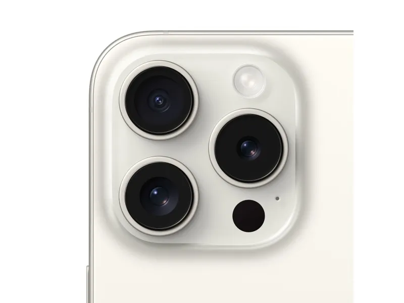 Apple | iPhone 15 Pro - 5G smartphone - 1TB - Hvidt Titanium