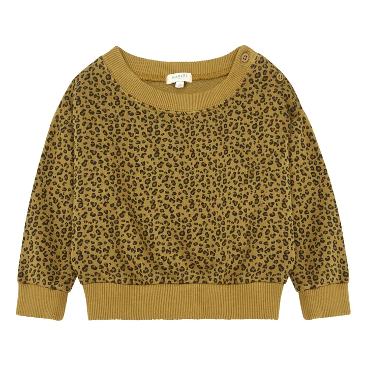 Marlot Paris Sweat Léopard Poppy | Camel