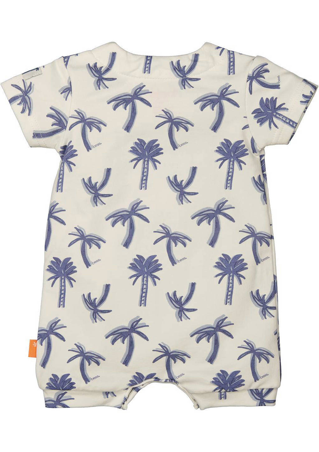 BESS baby boxpak met all over print wit/blauw