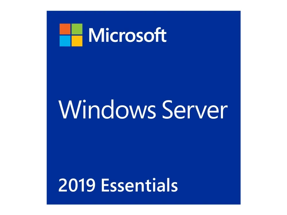 Microsoft Windows Server 2019 Essentials - Bokspakke - 1 processor - DVD - 64-bit - Engelsk