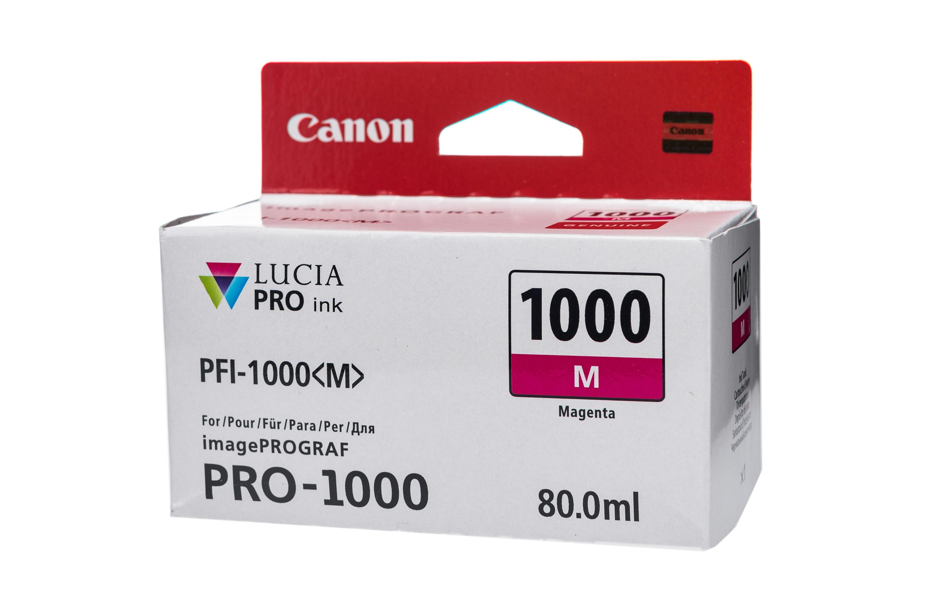 Tinte PFI-1000M / 0548C001 MagentaTinte, Magenta