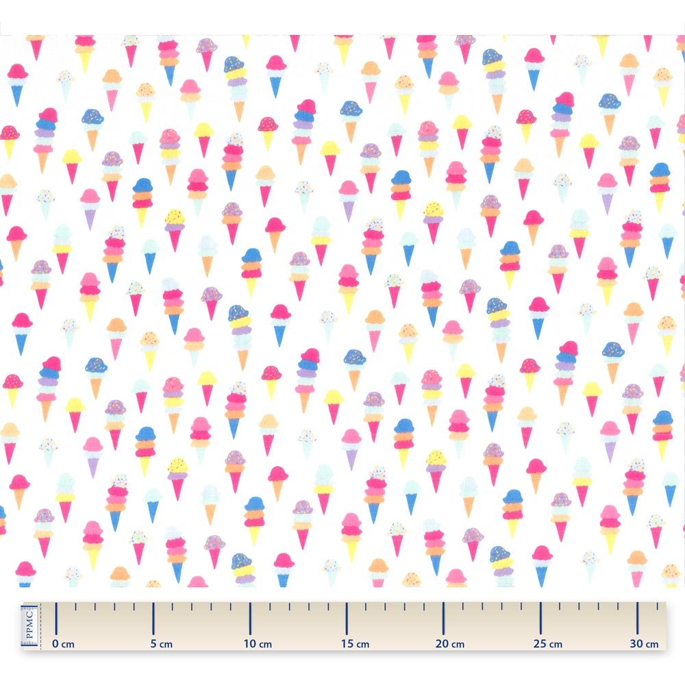 Tissu Coton Au Mètre Ice Cream