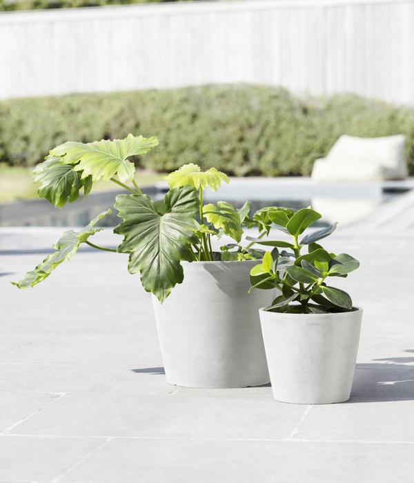 Ecopots Kunststoff-Topf Amsterdam mit