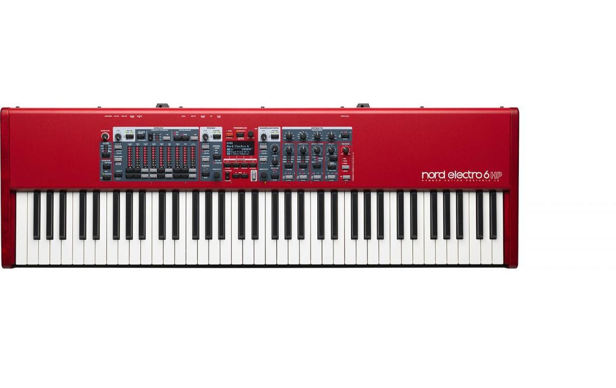 E-Piano Electro 6 HP<br>Stage Keyboard mit digitalen LED-Zugriegeln