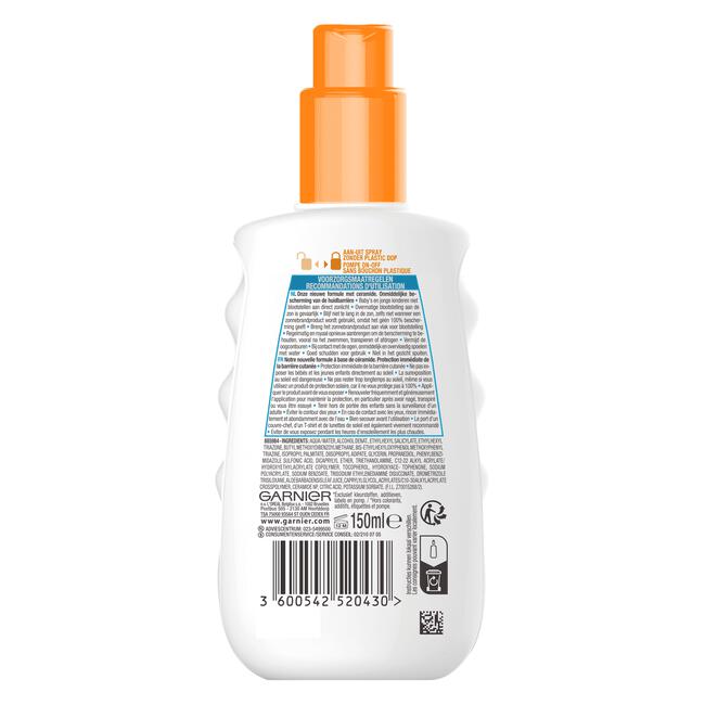 Garnier Ambre Solaire Sensitive Expert Zonnespray SPF 50+ 150 ML