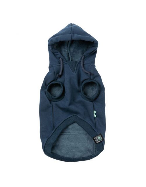 Fuzzyard Zoomies Hoodie Navy - Hondenkleding