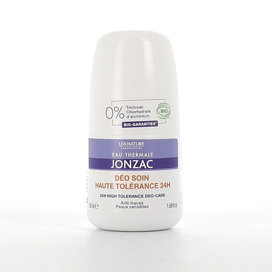 Déodorant roll-on haute tolérance 24h Bio Jonzac
