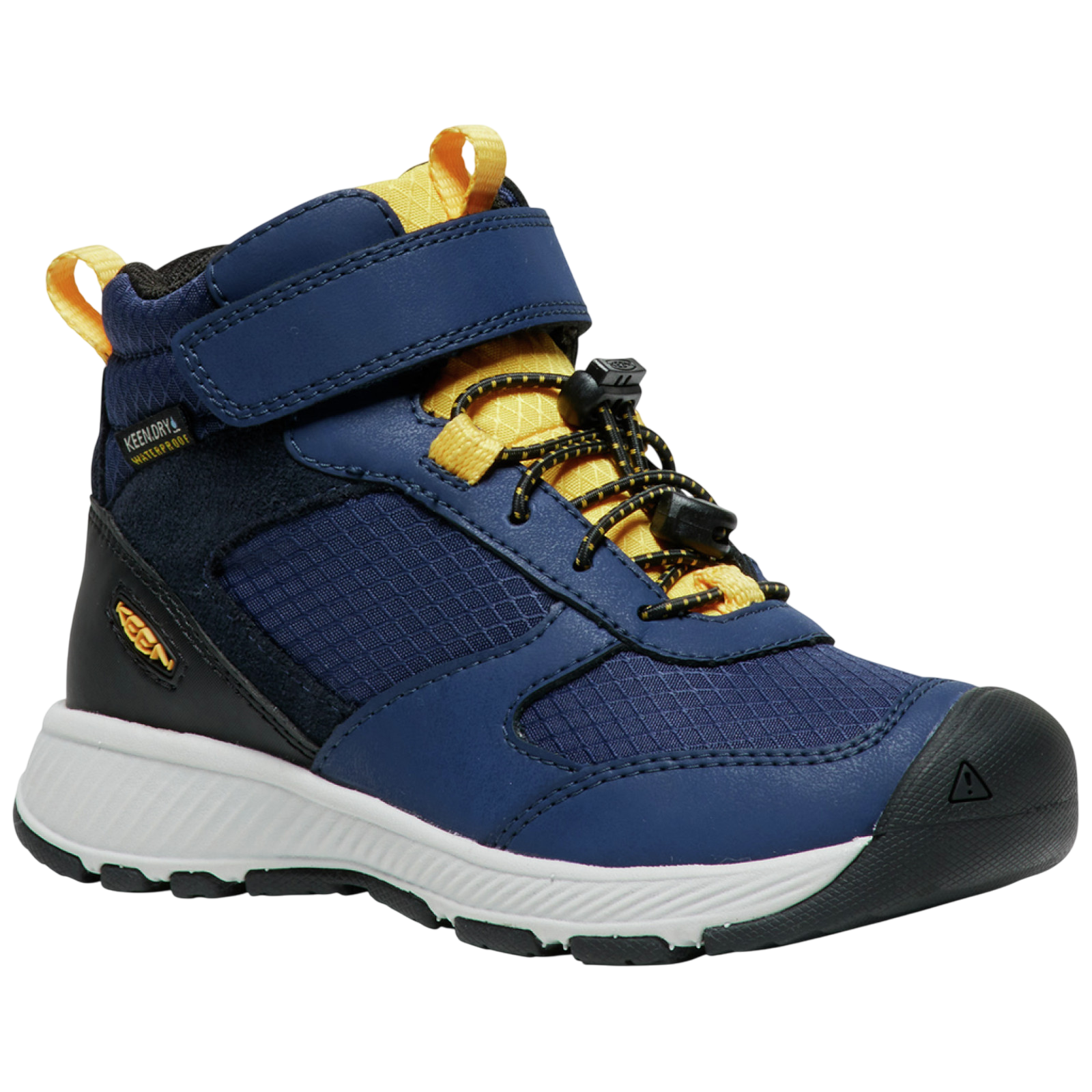 Wanderschuhe C Skua Mid WP naval academy/yolk yellow