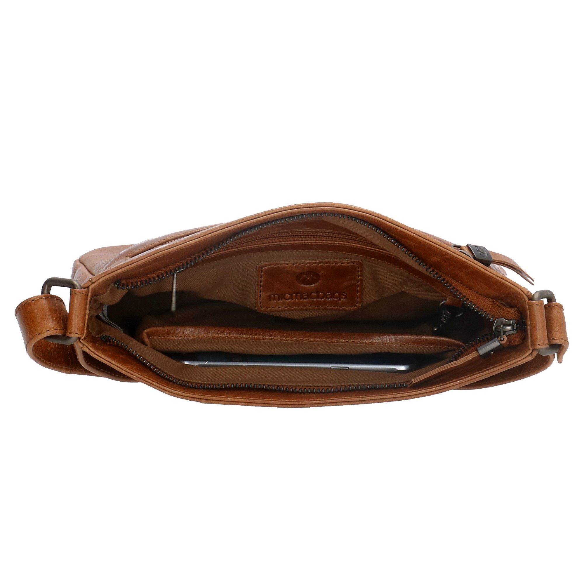 Micmacbags Porto Schoudertas Bruin