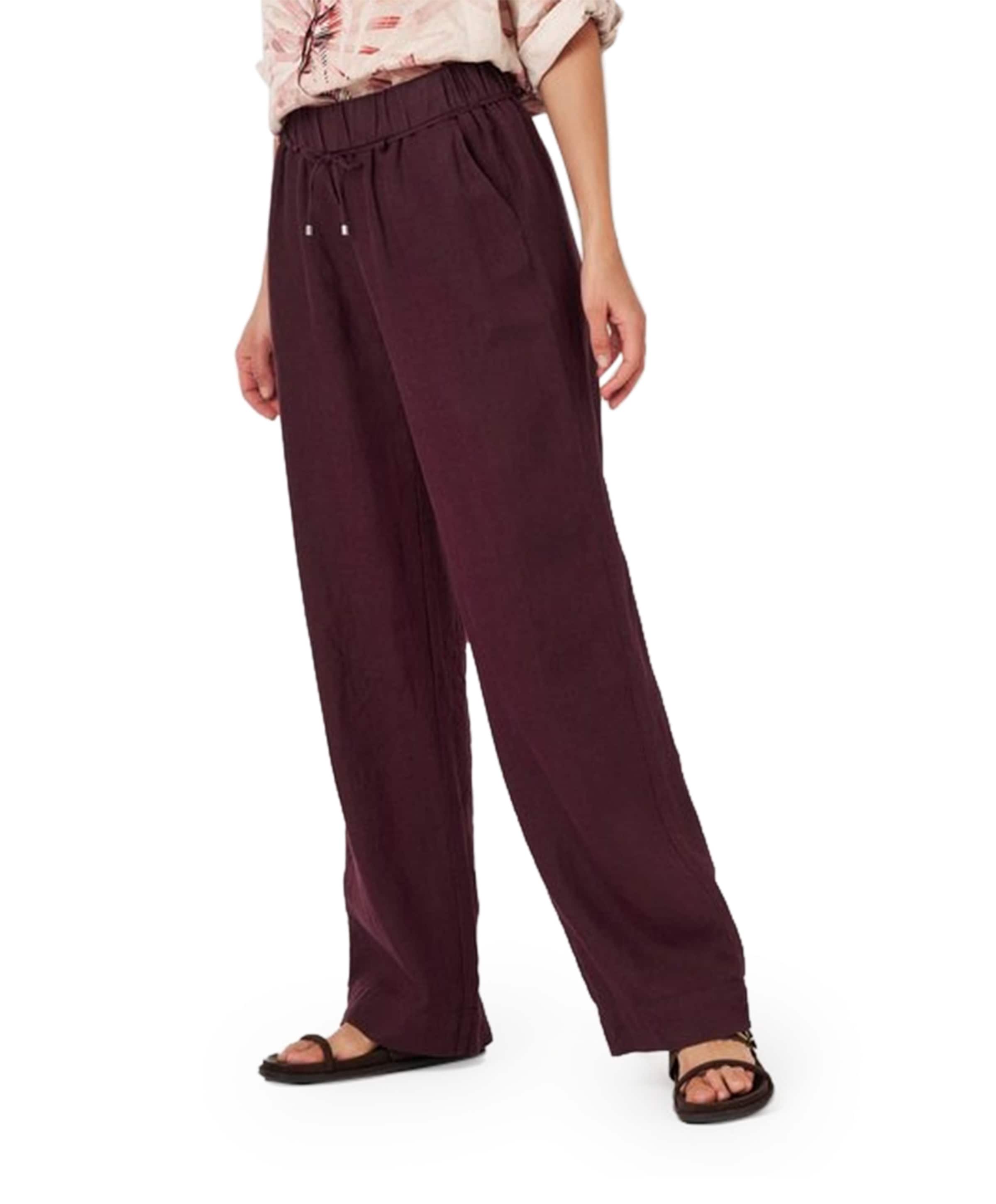 Toni Pia Wide Chic dames broek bordeaux