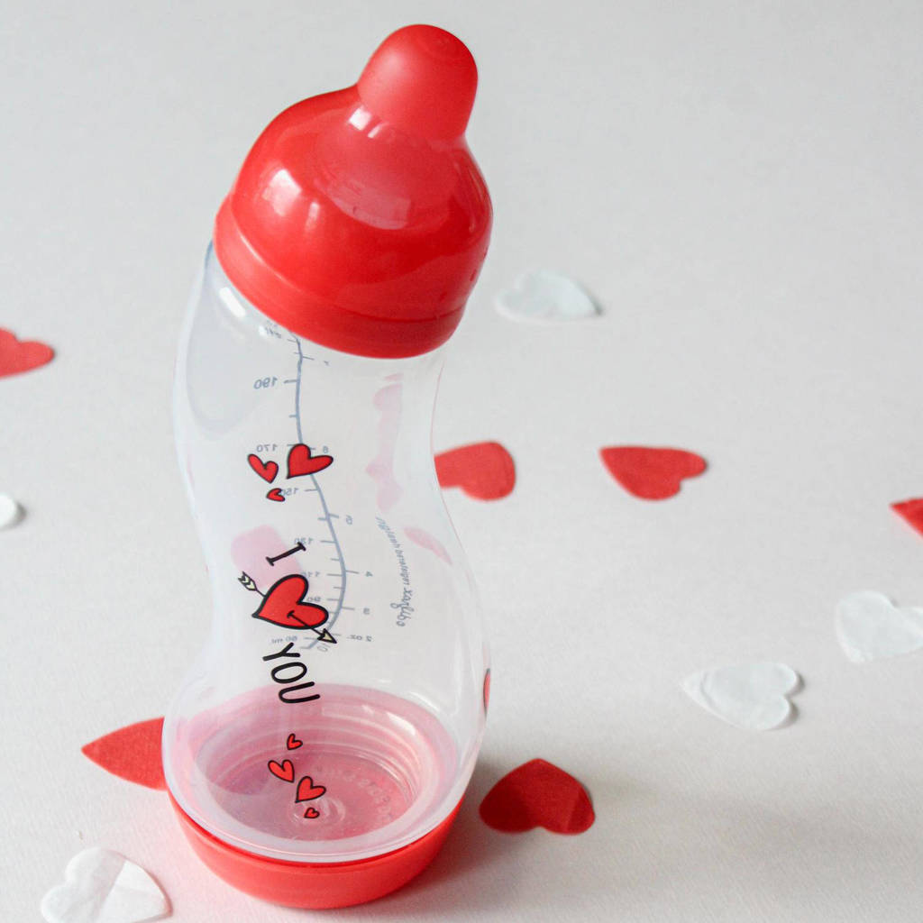 S-Babyfles - Anti Koliek - 250 ml - I Love <3