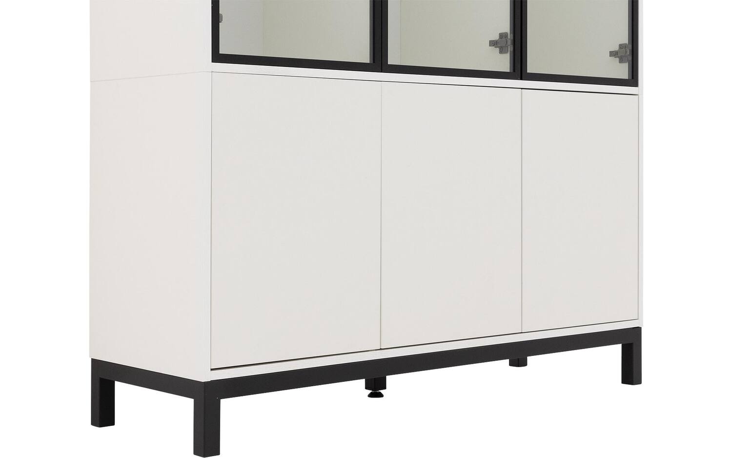 Goossens vitrinekast Valencia in melamine