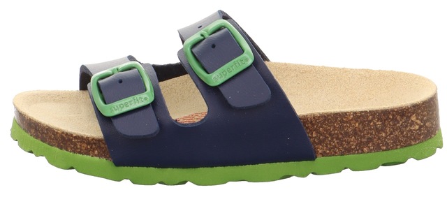 Superfit Pantolette »Hausschuh WMS: Mittel«  Schlappen, Hausschuh mit Schnallen, Grössenschablone zum Download