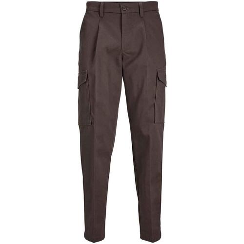 Jack & Jones - JPSTBILL JJCLEAN TAPERED CARGO Marrón