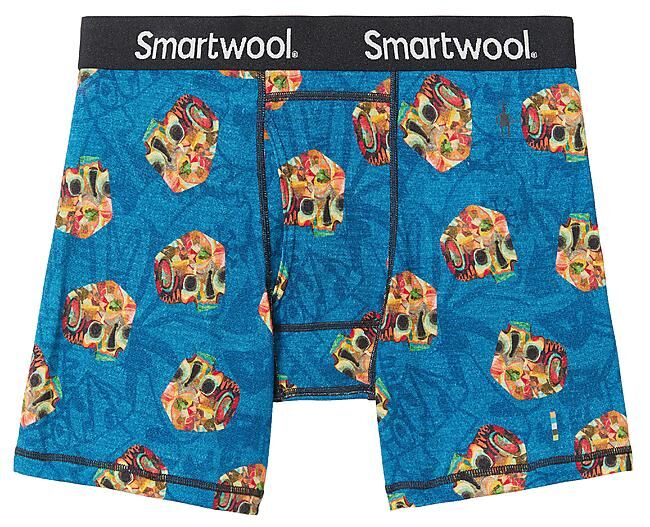 SMARTWOOL - MEN S MERINO PRINT BOXER BRIEF BOXED