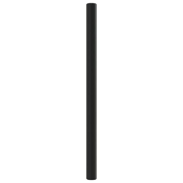 vidaXL Skaphåndtak 20 stk svart 128 mm rustfritt stål