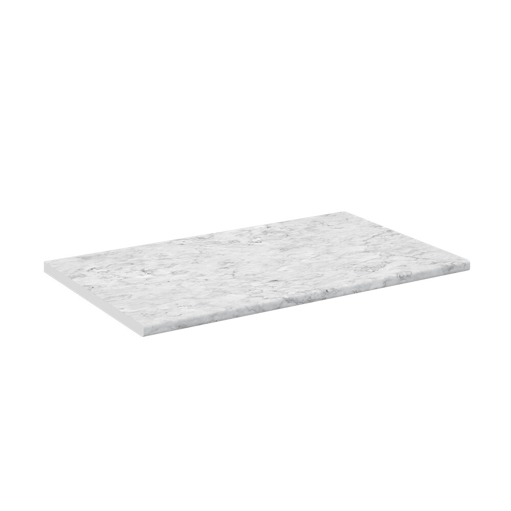Vicco Küchenarbeitsplatte R-Line Marmor Weiß 100 cm