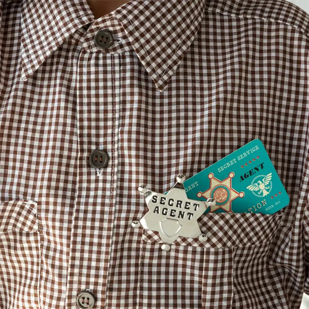 Rex london badge en id kaart geheim agent