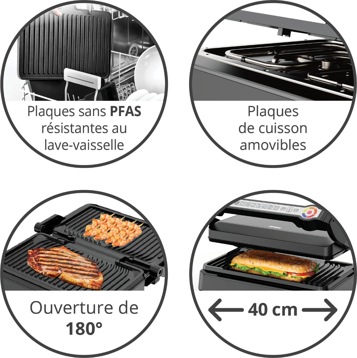 Friac GR-2500 XXL Contact grill 2300W
