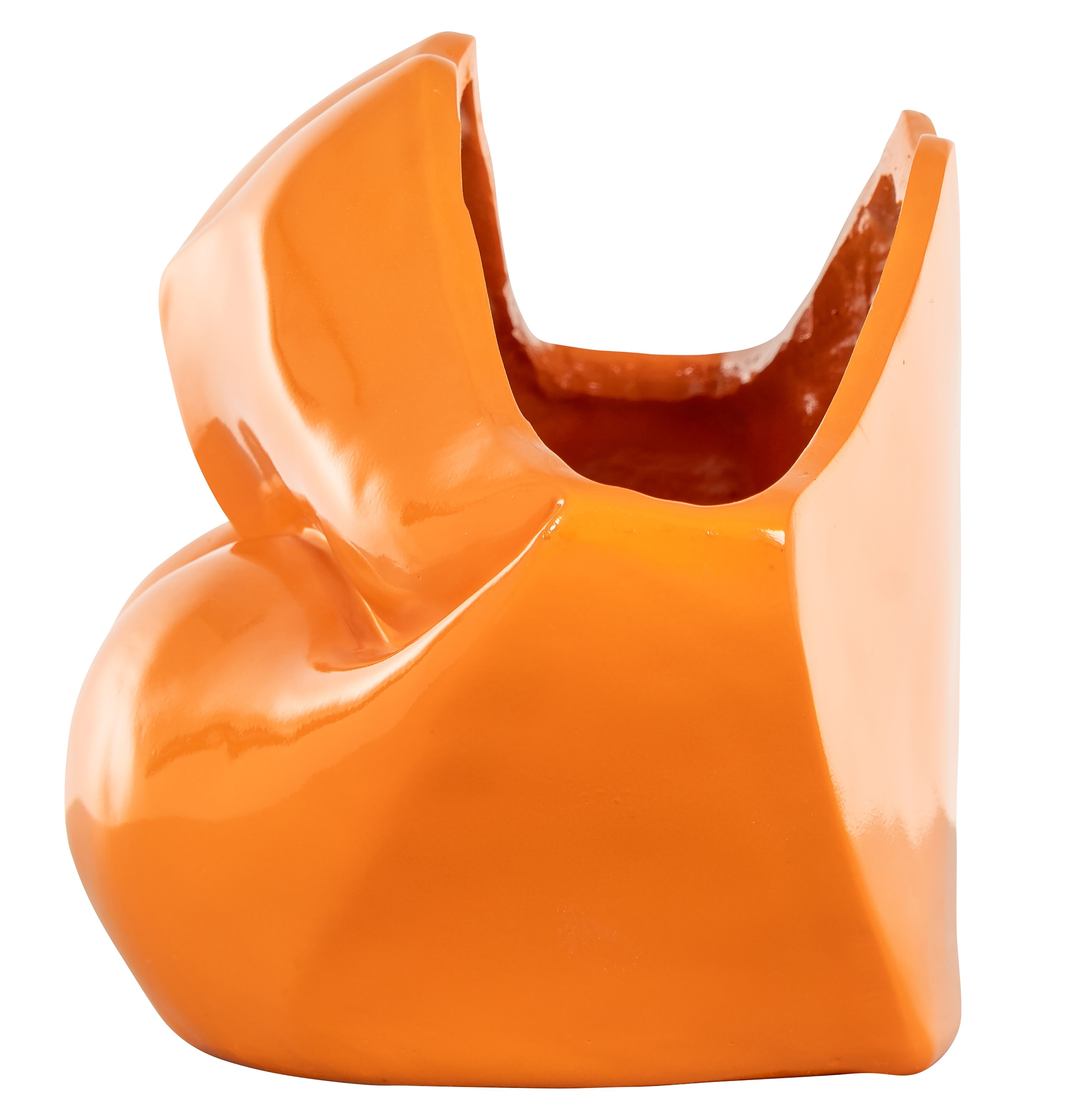 Vaas 212695 oranje Lippo B37 x D17 x H19 cm