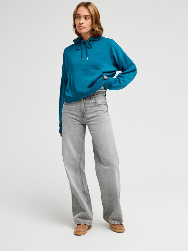 Surfing By Daylight Sweat capuche Soft Lounge Bleu Femme