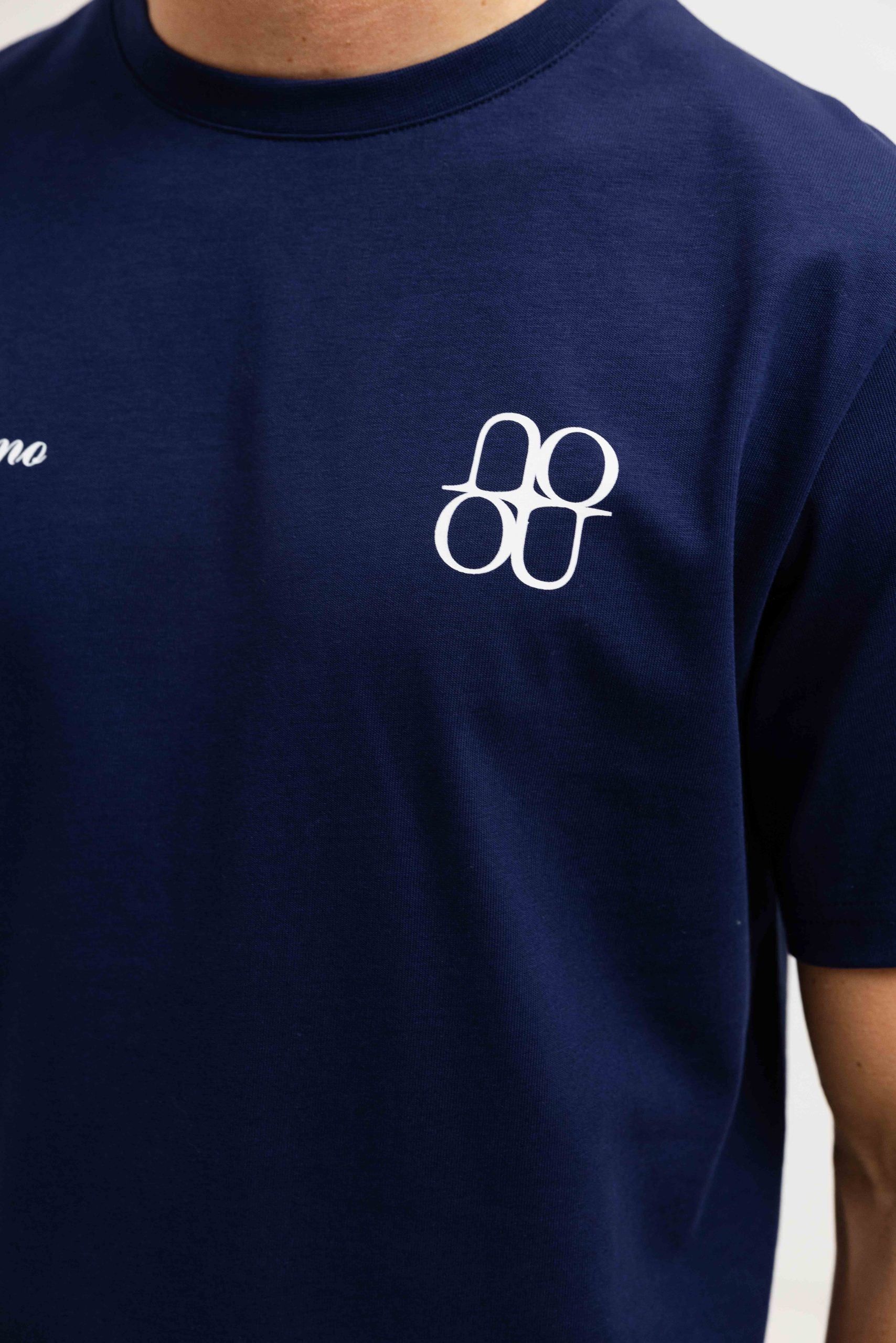24 Uomo Symbol T-shirt Heren Navy