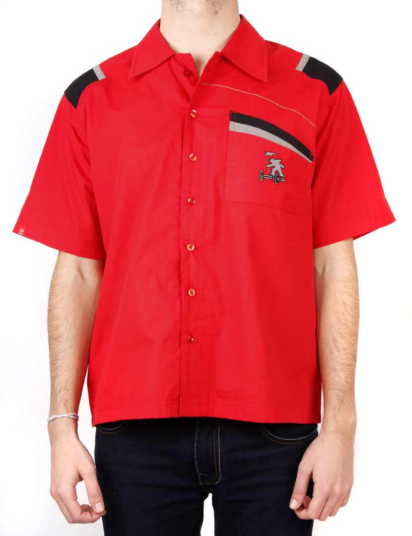 Red Shirt Man