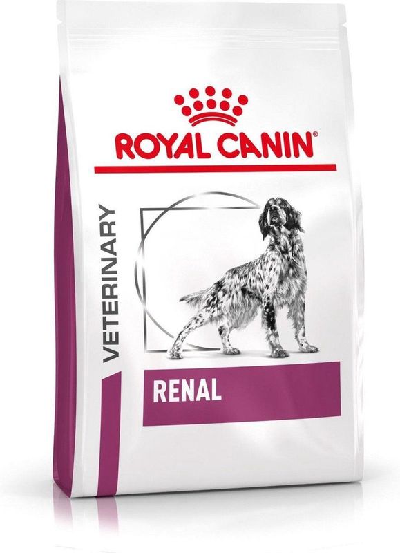 Royal Canin - Renal - Hondenvoer - 14 kg - Ondersteunt Nierfunctie