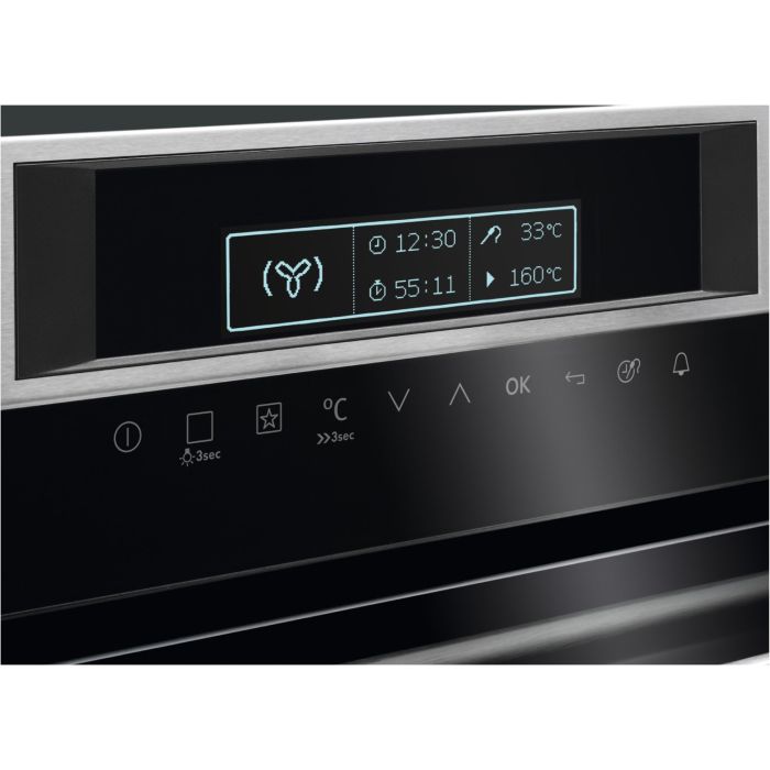 AEG Dampfbackofen Set mit Vollauszug BFH7741BA3