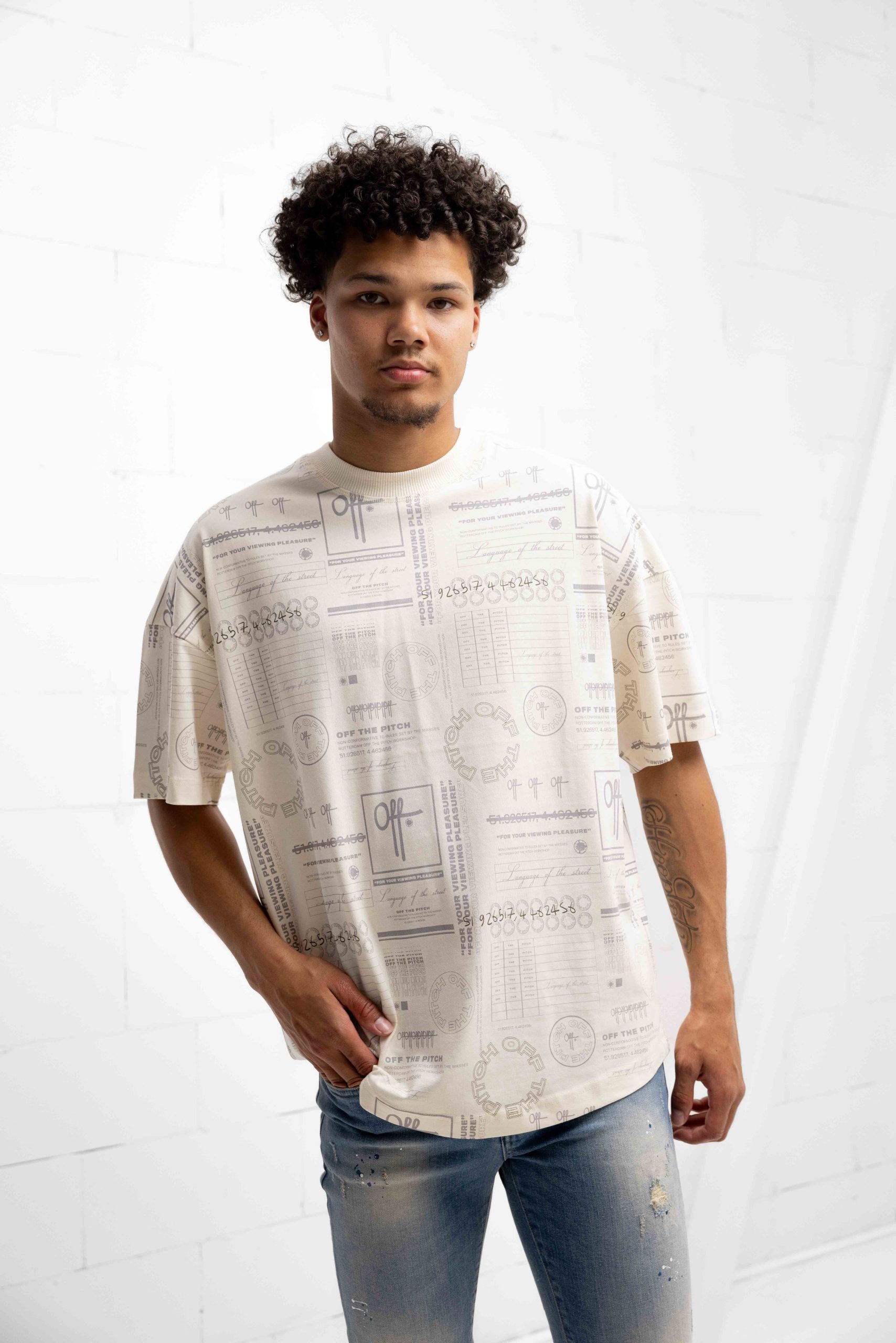 Off The Pitch Chip Oversized T-Shirt