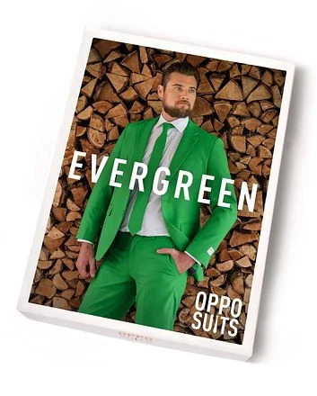OppoSuits Evergreen Kostuum | Groen pak OSUI-0028 Evergreen