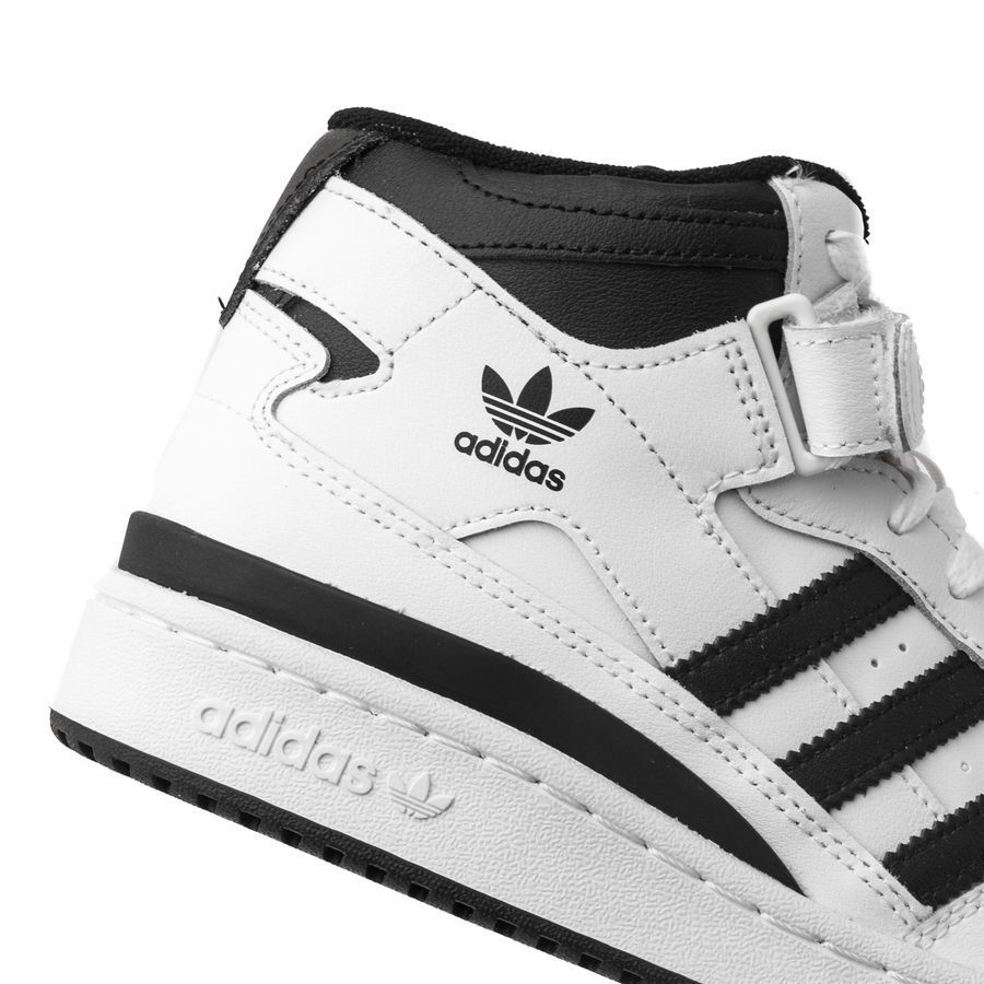 adidas Originals Chaussures Forum Mid - Blanc/Noir Enfant