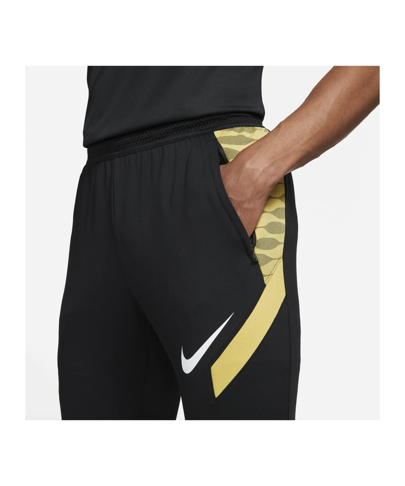 Nike Strike 21 Trainingshose Schwarz Gold F014