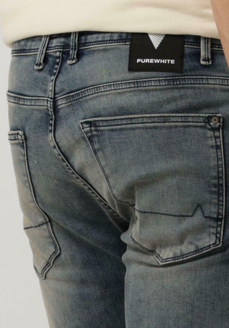 PUREWHITE blauwe purewhite skinny jeans w1015 the jone