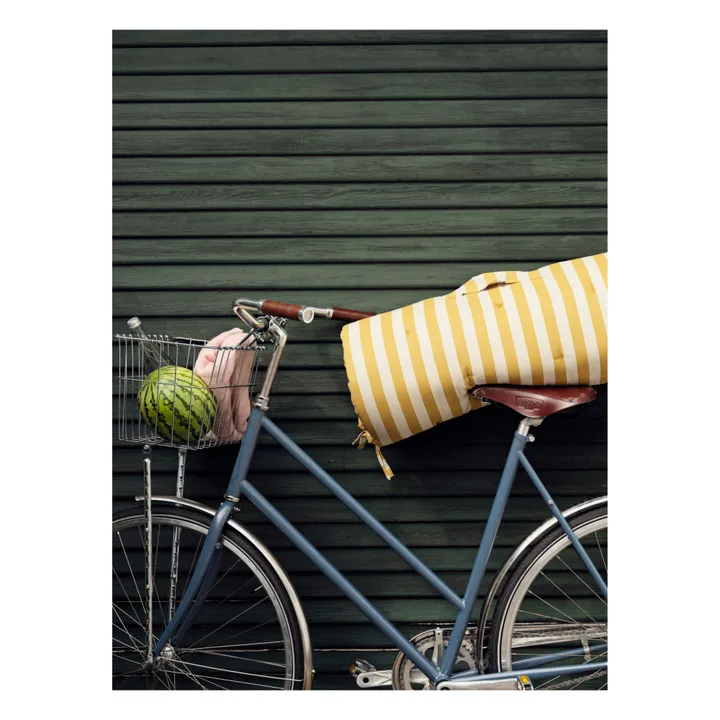 Broste Copenhagen Tapis de plage Franca | Jaune tournesol