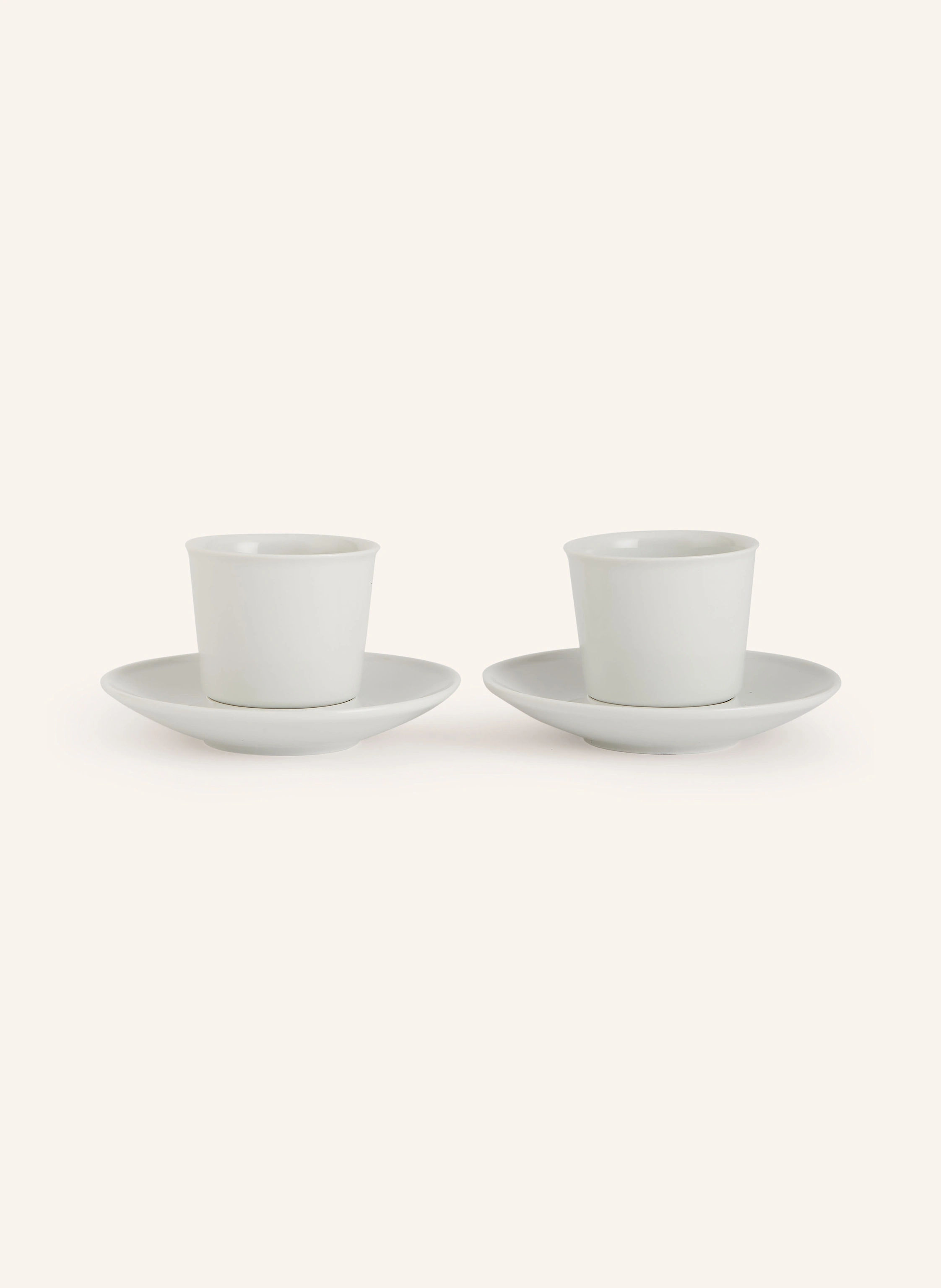 KPM 2er-Set Espressotassen FLUGZEUGTASSE mit Untertassen