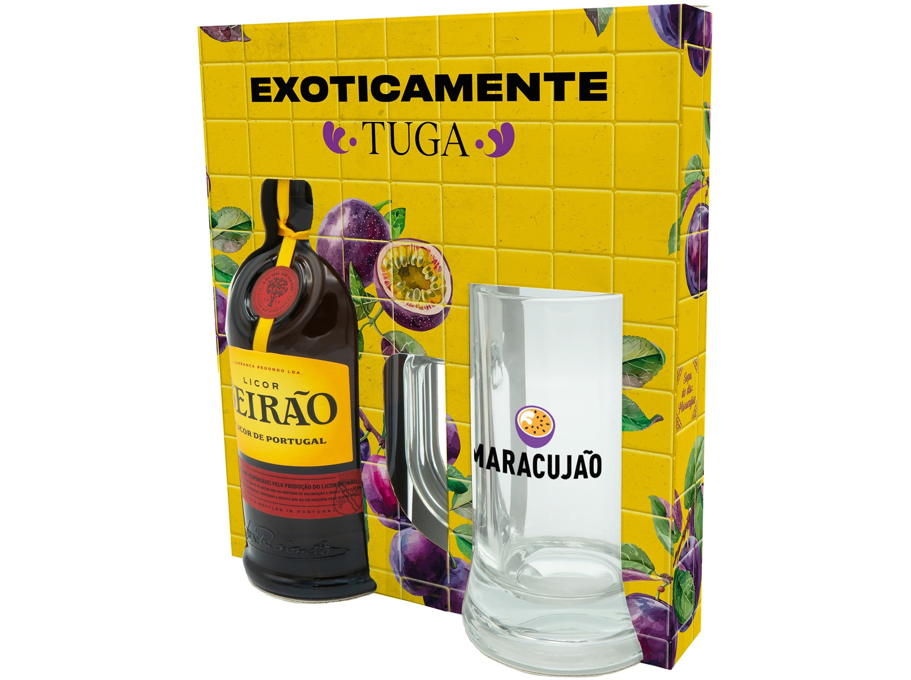 LICOR BEIRÃO C/ CANECA MARACUJÃO 0.7L