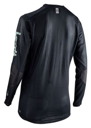 Maillot Manches Longues Femme Leatt MTB Gravity 4.0 Noir/Violet