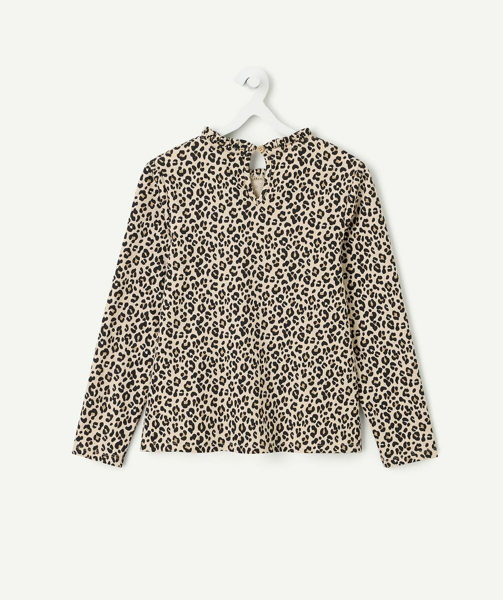 TAPE A L'OEIL<br>Blusa de malha de manga comprida com estampa de leopardo