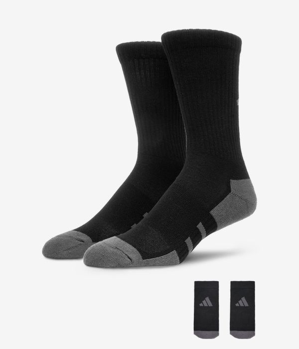adidas Essentials Climacool Socken US 4-12 (black grey) 3er Pack