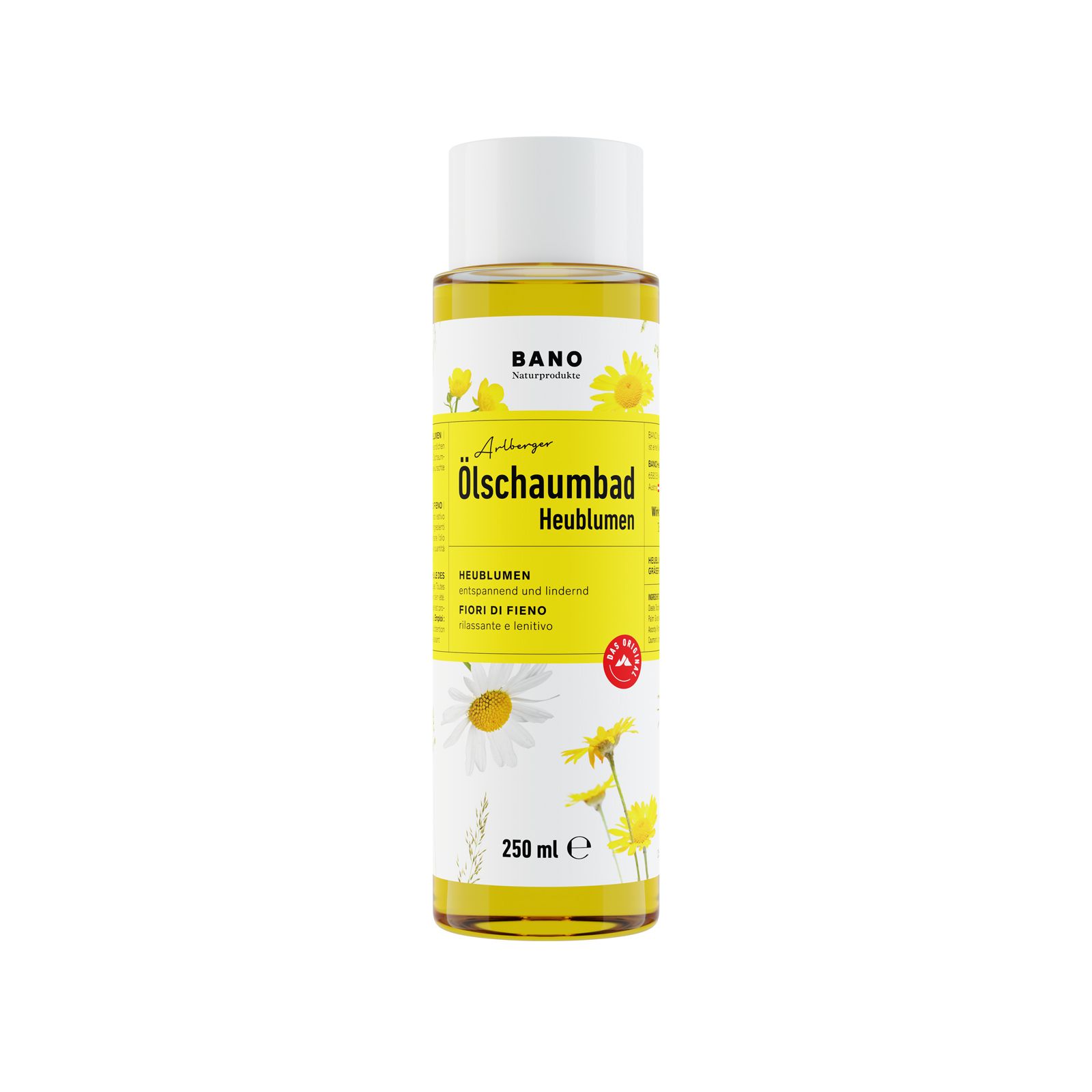 BANO Ölschaumbad Heublumen