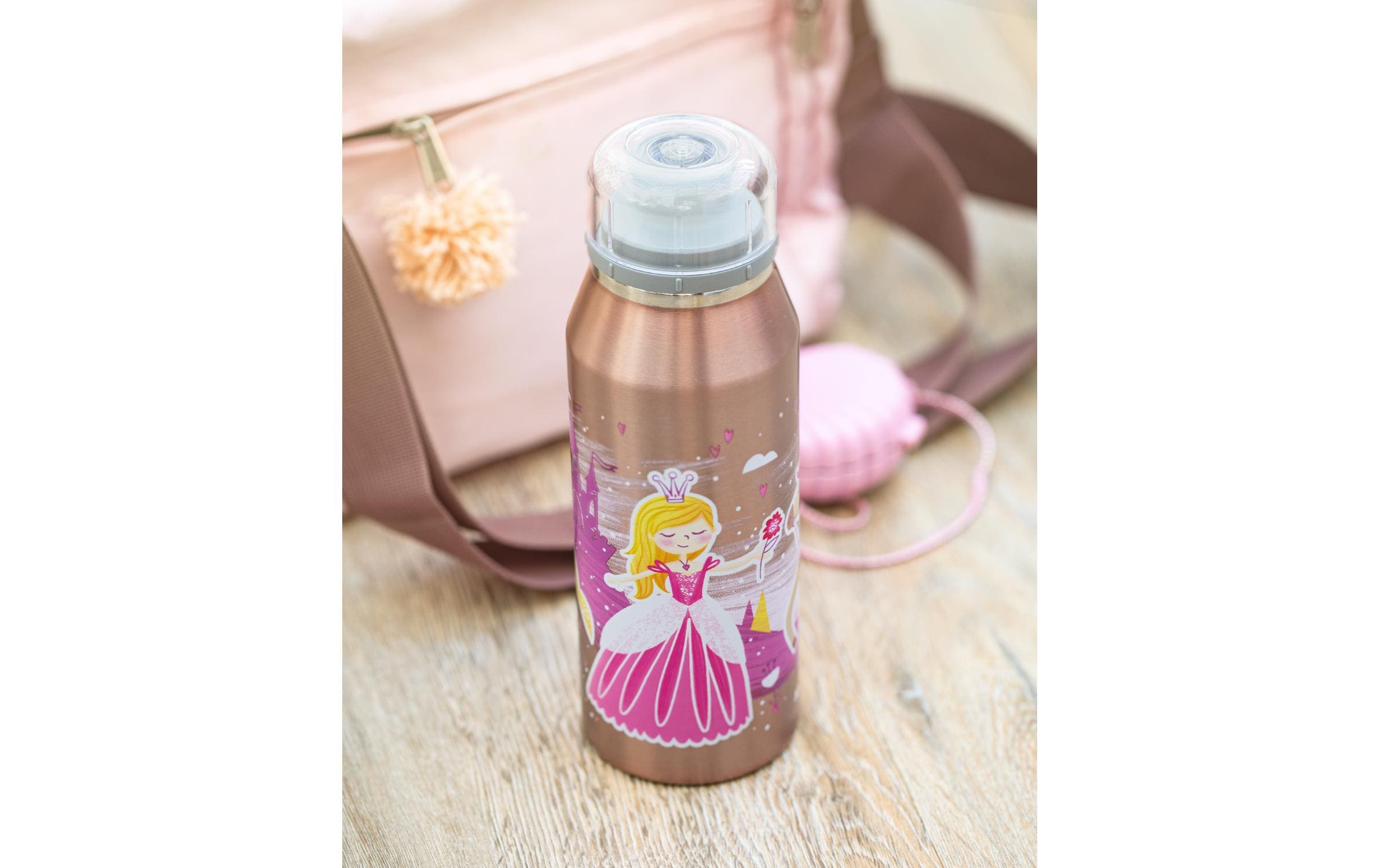 Thermosflasche Kids Fairytale princess 350 ml, RosaIsolierflasche
