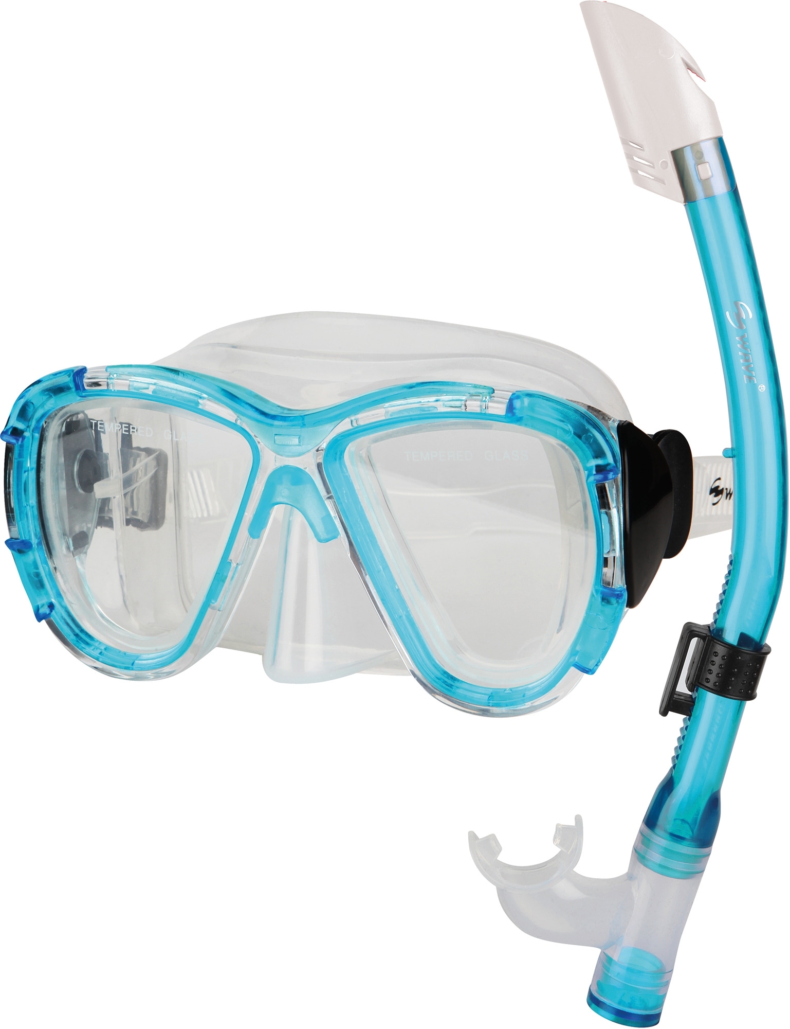 sunflex sport Shark Kinder Taucherset Tauchermaske und Schnorchel für 6 bis 12 Jährige