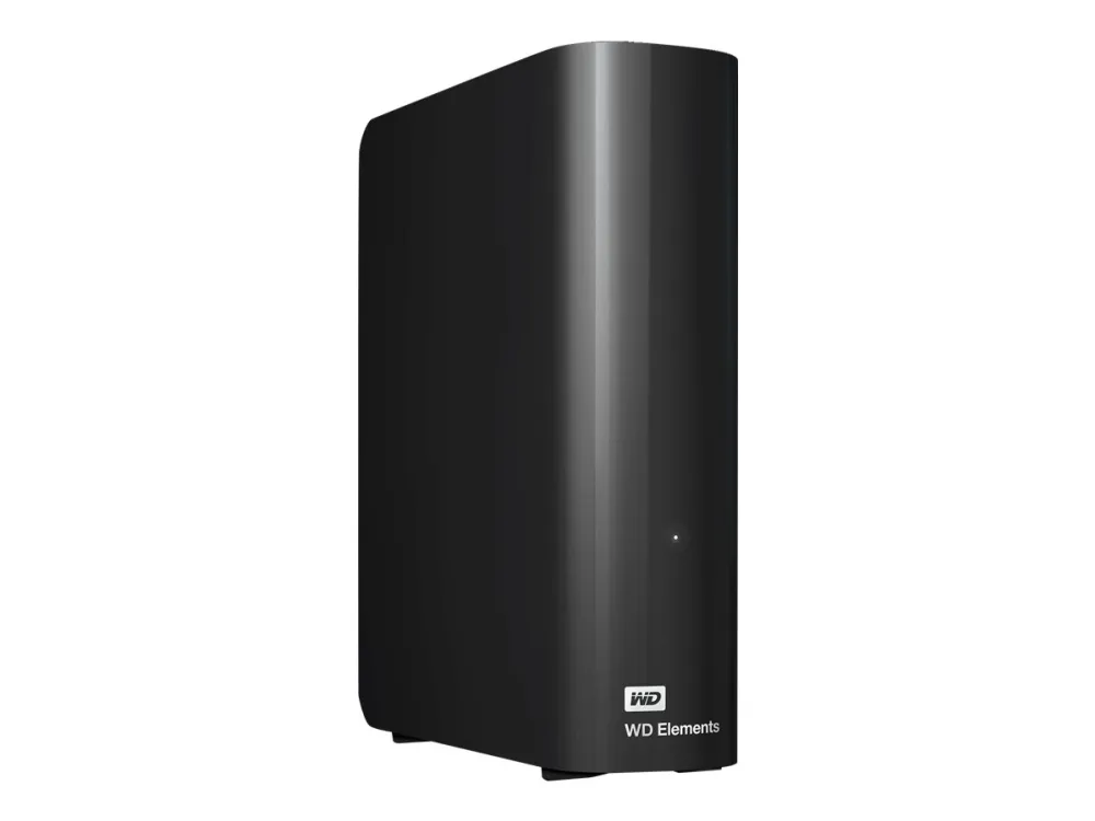 WD Elements Desktop WDBWLG0180HBK - Harddisk - 18 TB - ekstern (stationær) - USB 3.0 - sort
