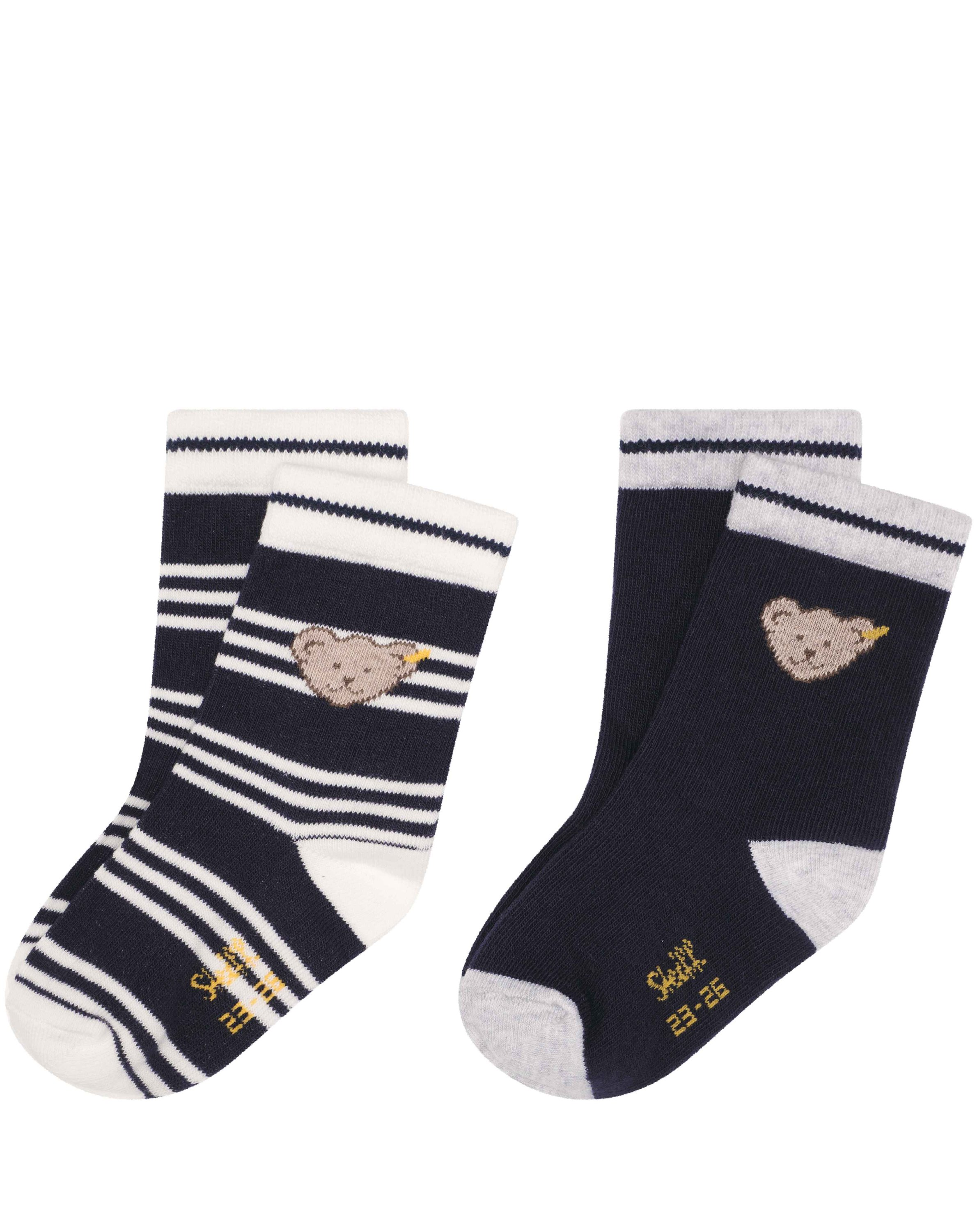 Socken MELKER 2er Pack in steiff navy