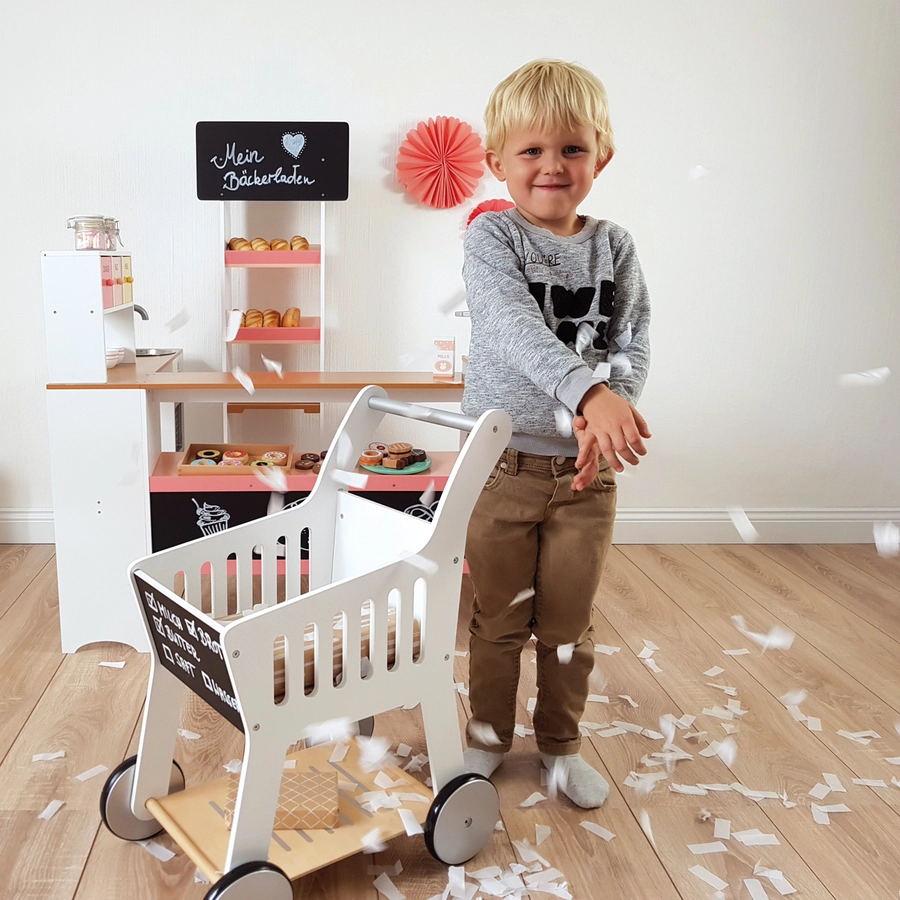 MUSTERKIND® Einkaufswagen Rubus, weiß