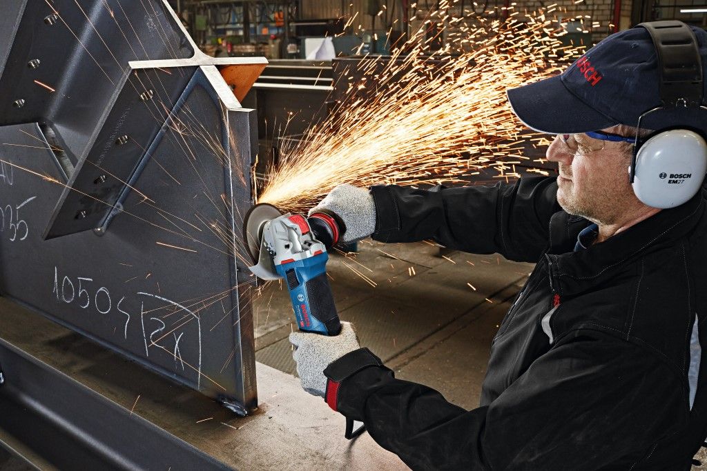 Bosch GWX 19-125 S Haakse slijpmachine  - 06017C8002