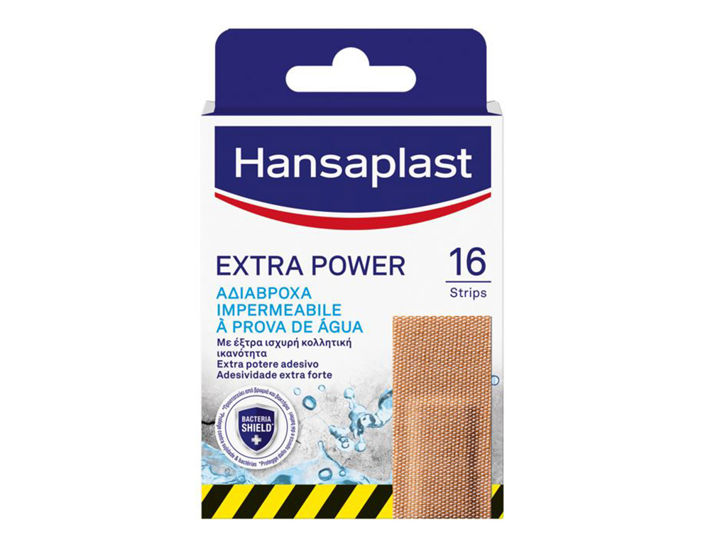 Pensos de Feridas Extra Power HANSAPLAST 16 un