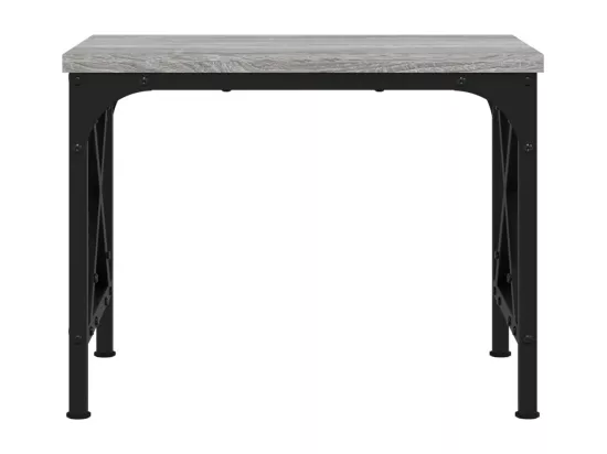 Support d'imprimante sonoma gris 40x30x31 cm bois d'ingénierie