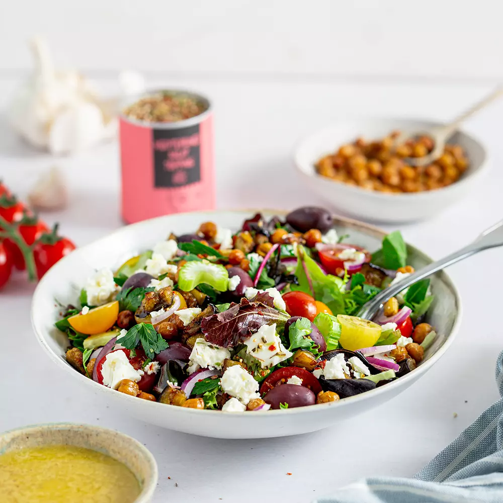 Mediterranes Salat Topping